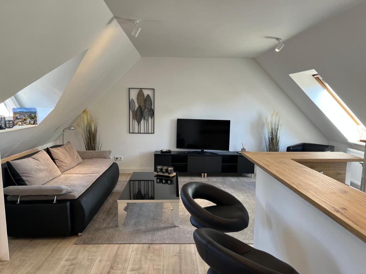 Attraktives Appartement Im Stadtzentrum Plauen Balkon Lift Екстер'єр фото