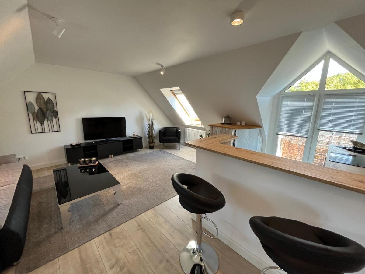 Attraktives Appartement Im Stadtzentrum Plauen Balkon Lift Екстер'єр фото